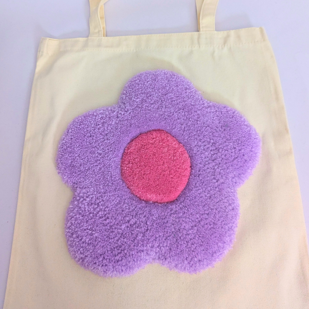 Flower Shag Bag