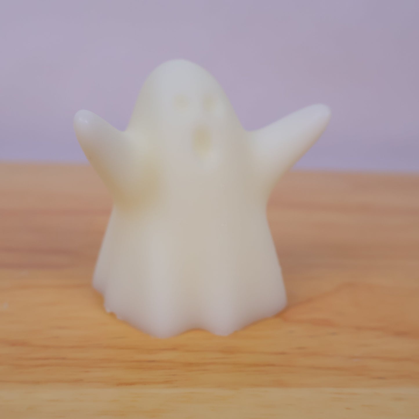 White Spooky Ghost Candle