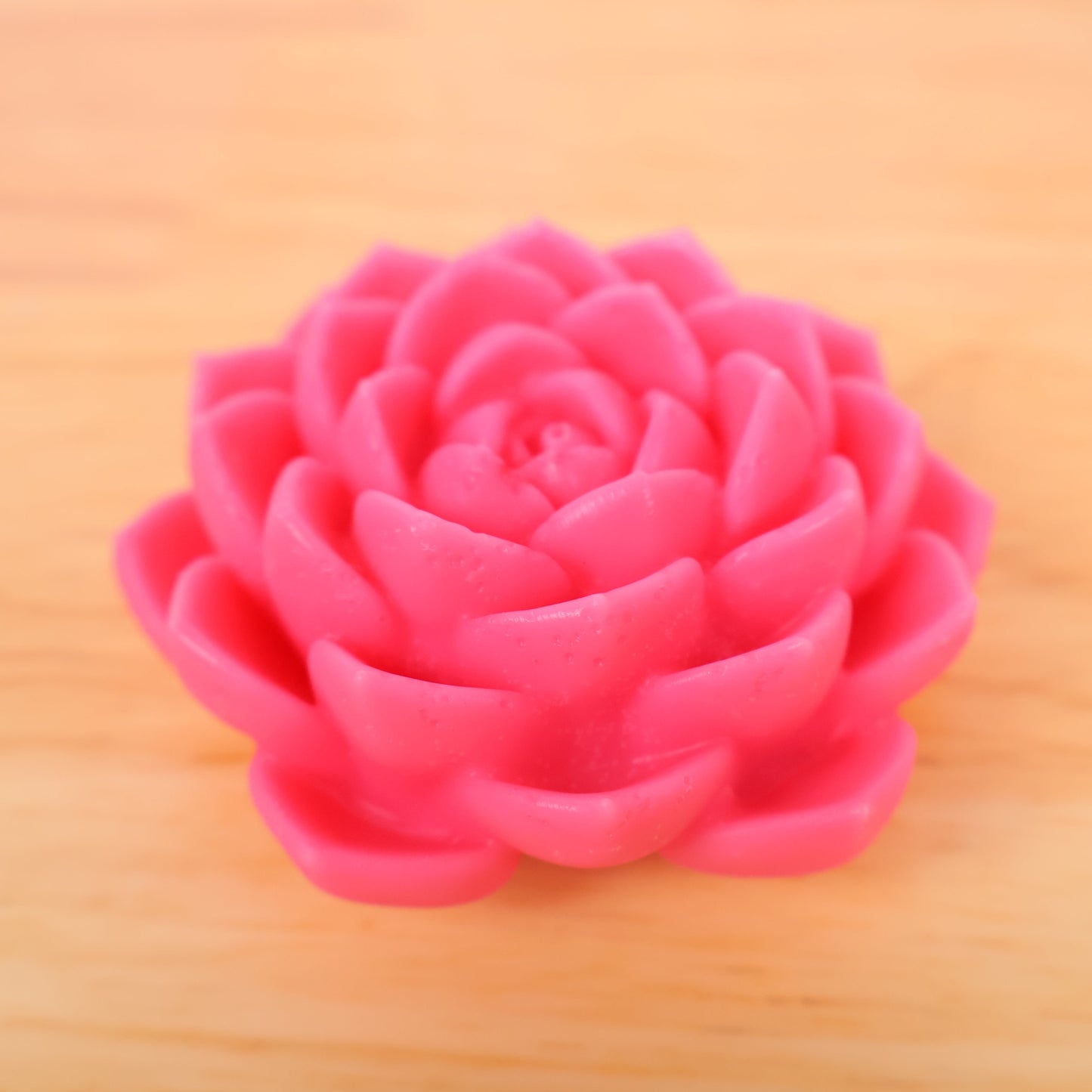 Pink Lotus Flower Candle