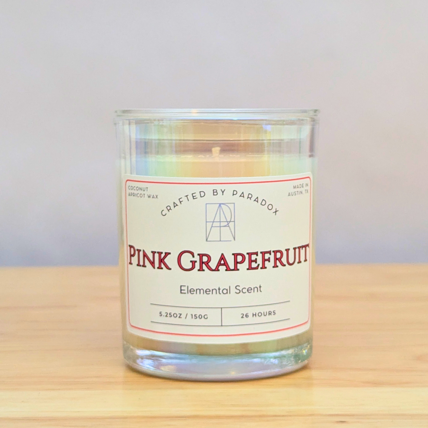 Pink Grapefruit Elemental Candle