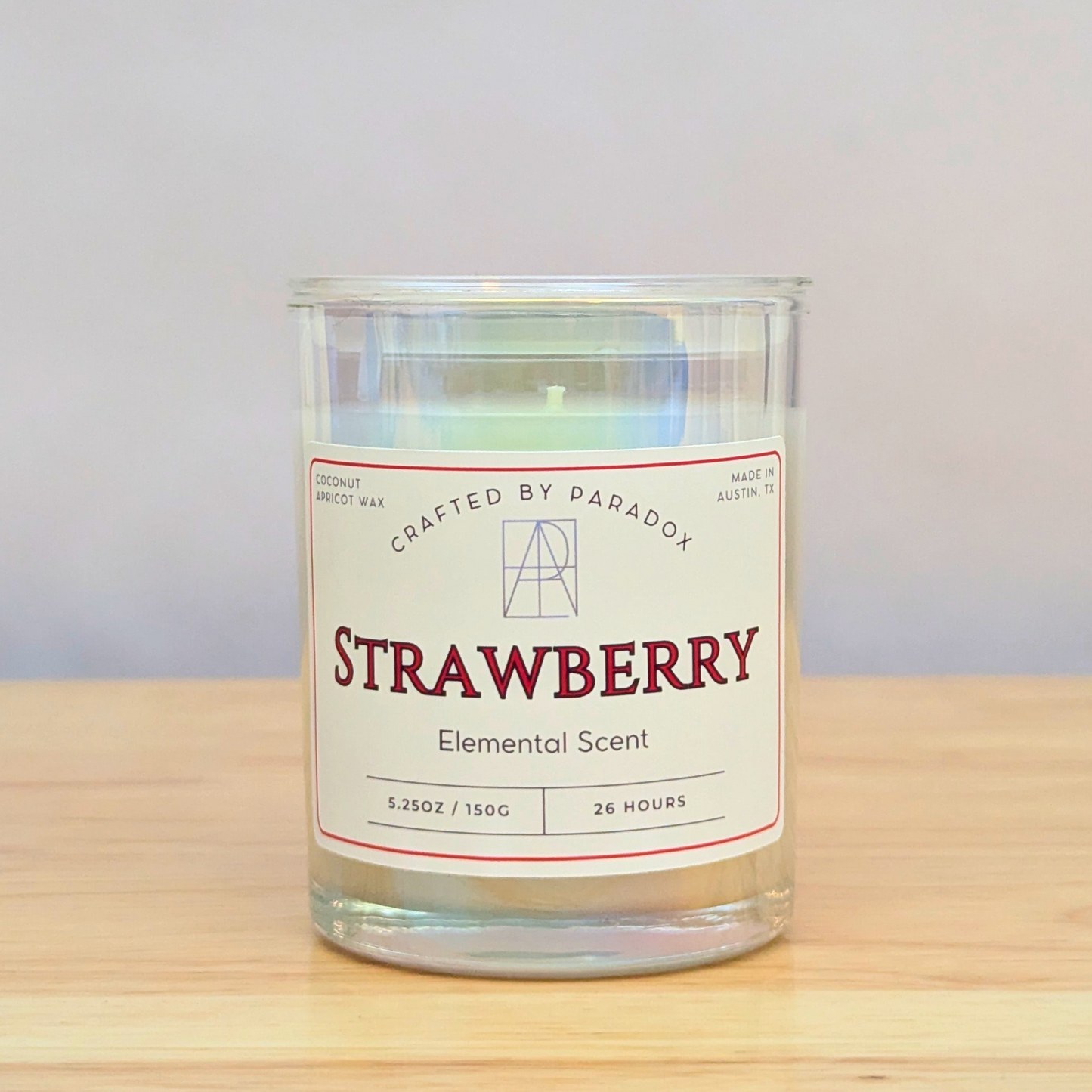 Strawberry Elemental Candle